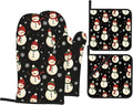 Oven Mitts and Hot Pads Set by Unknown