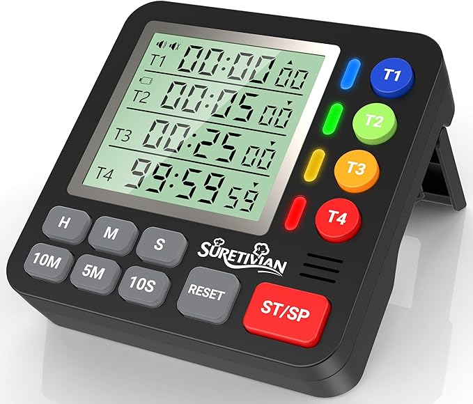 Digital Kitchen Timer for Cooking by SURETIVIAN