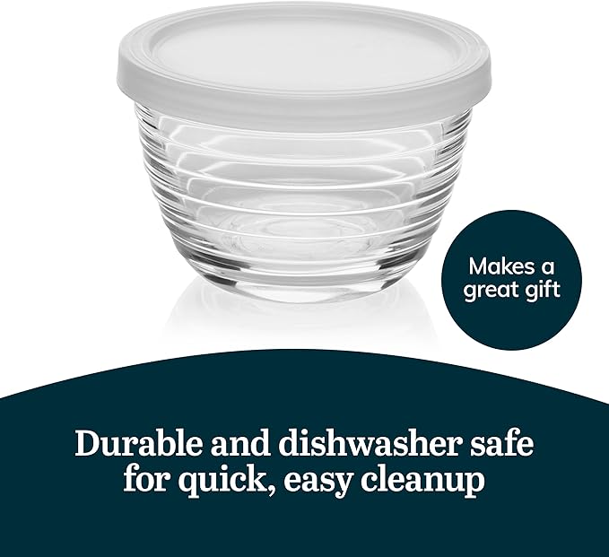 Libbey Small Glass Prep Bowls - Image 5