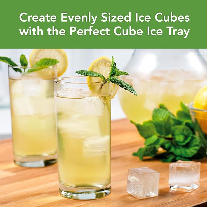 Tovolo Silicone Ice Cube Tray Oyster Gray Pack of 2 BPA Free Ice Tray Mold - Image 2