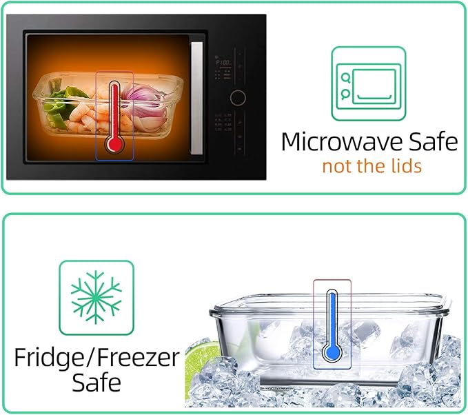 C CREST Glass Food Storage Containers - Image 4