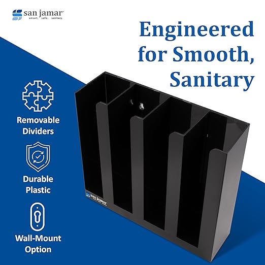 San Jamar Portion Cup and Lid Organizer Fits 2" Cups and Lids - Image 6