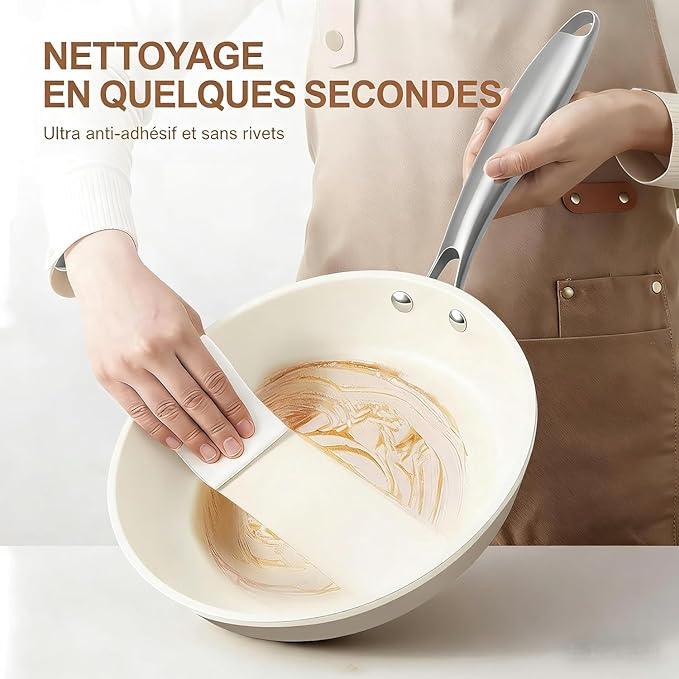 9.25 Inch Ceramic Nonstick Frying Pan - Image 4