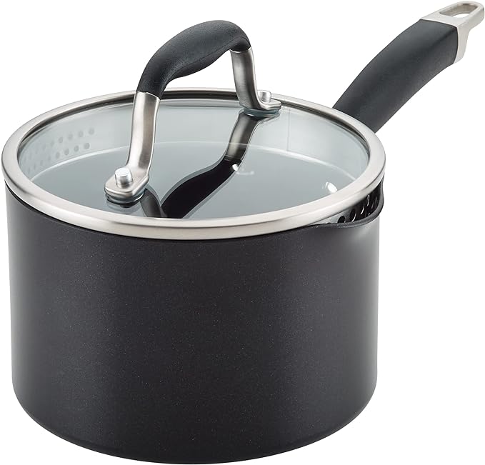 Anolon Advanced Home Hard Anodized Nonstick Sauce Pan/Saucepan by Anolon
