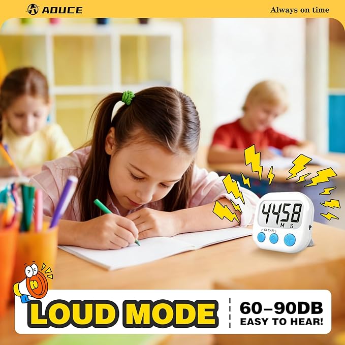 Classroom Timers for Teachers Kids Large Magnetic Digital Timer Teacher - Image 2