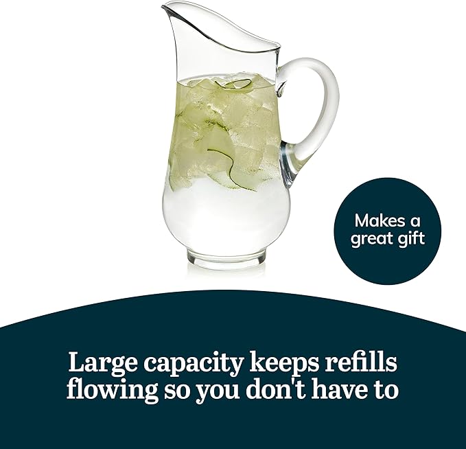 Libbey Atlantis Glass Pitcher - Image 5