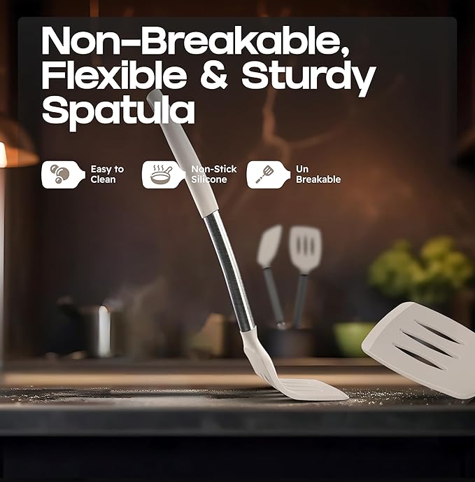 BakeRoyal Silicone Spatula Set - Image 6
