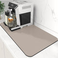 WISELIFE Coffee Mat Super Absorbent Dish Drying Mat Coffee Bar Accessories Match by WiseLife