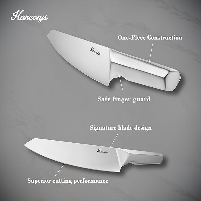 Kitchen Knife Set, Japanese Stainless Steel Knife Block Set - Image 4