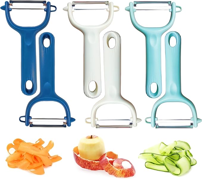 Trez Treamer 6-Pack Vegetable Peelers by TrezTreamer