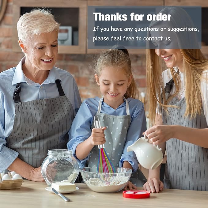 OYV Silicone Whisk, Professional Whisks - Image 6