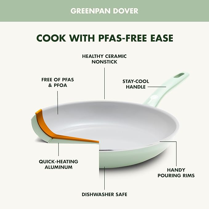 GreenPan Dover 8” Frying Pan Skillet - Image 4