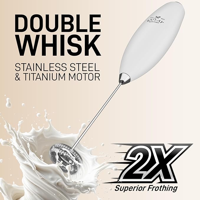 Zulay Kitchen Whisk Milk Frother - Image 4