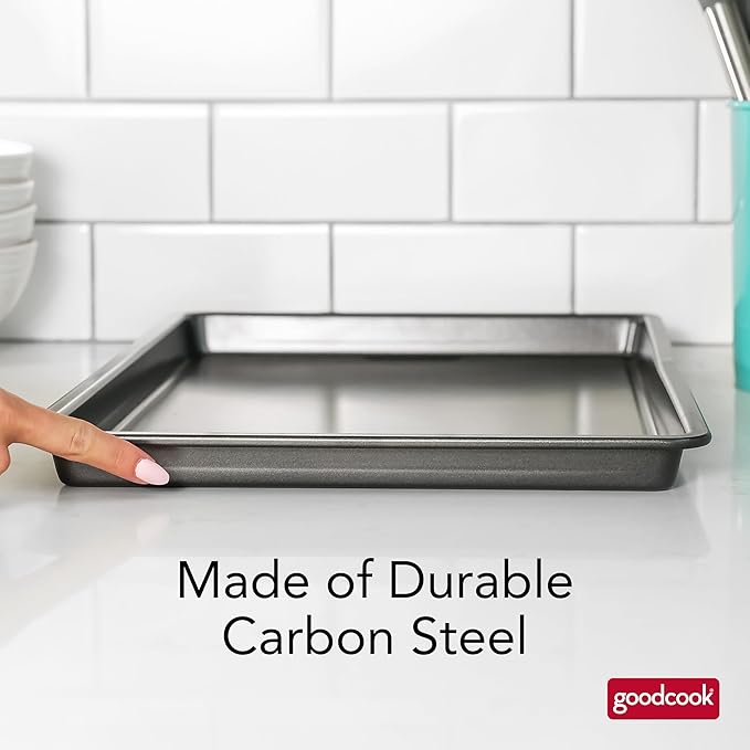 GoodCook PRO Large Baking Sheet Pan Nonstick Warp & Scratch-Resistant - Image 5