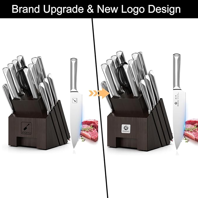 imarku Knife Set, Ultra Sharp Kitchen Knife Set - Image 8