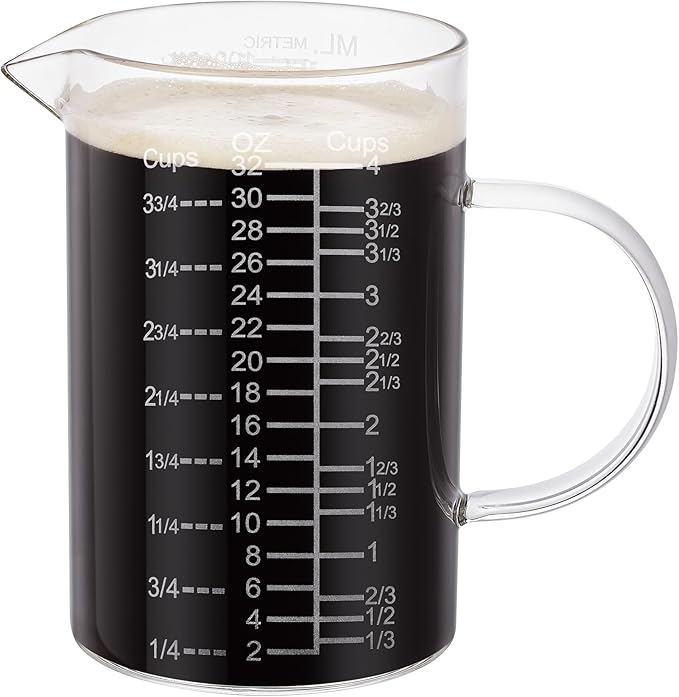 Ackers Etched Graduated Glass Measuring Cup - Image 7