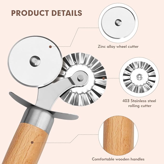 Pasta Cutter Wheel - Image 3