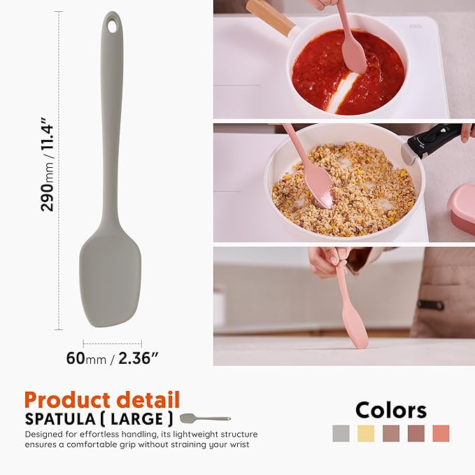Platinum Silicone Spatula – BPA Free Silicone Spatula - Image 2