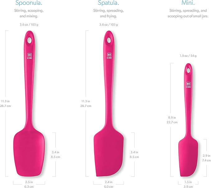 DI ORO Silicone Spatula Set - Image 5