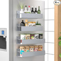 HuggieGems 4 Pack Magnetic Spice Storage Rack Organizer by HuggieGems