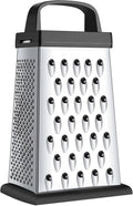 Cheese Grater, Mini Size 4-Sided Stainless Steel Grater, Food Shredder by Kaishun