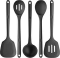 Silicone Kitchen Cooking Utensil Set: U-Taste High Heat Resistant 13.6in Long by U-Taste