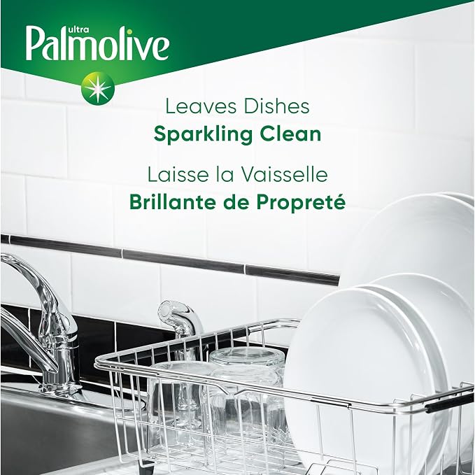 Cleaning Palmolive Liquid Dish Soap Pineapple Breeze 591ML-2 Ct