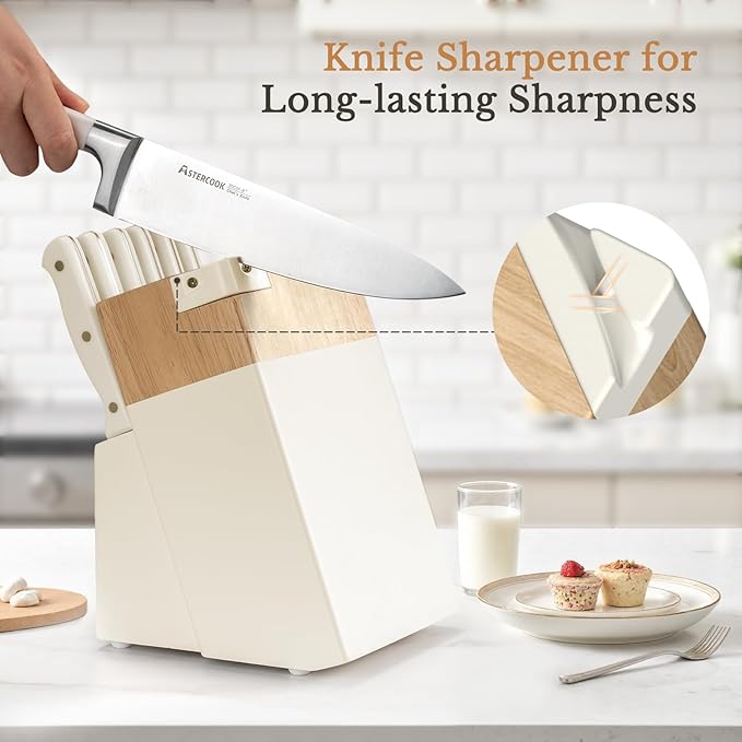 Knife Set, Astercook Kitchen Knife Set - Image 8