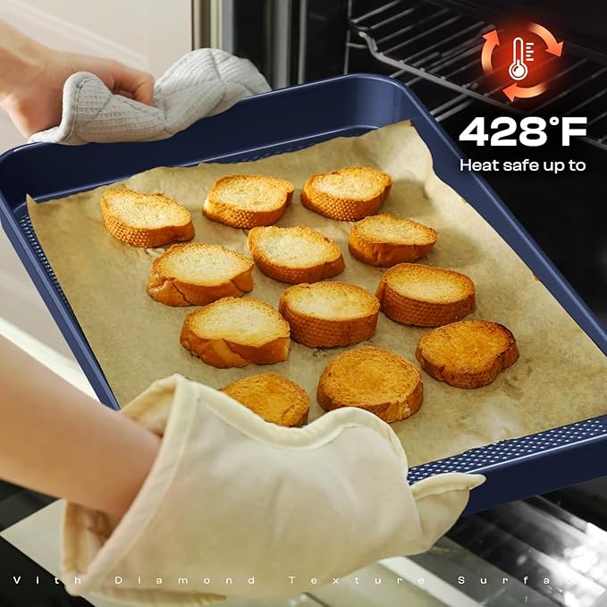12-Piece Oven Safe Nonstick Bakeware Set - Image 6