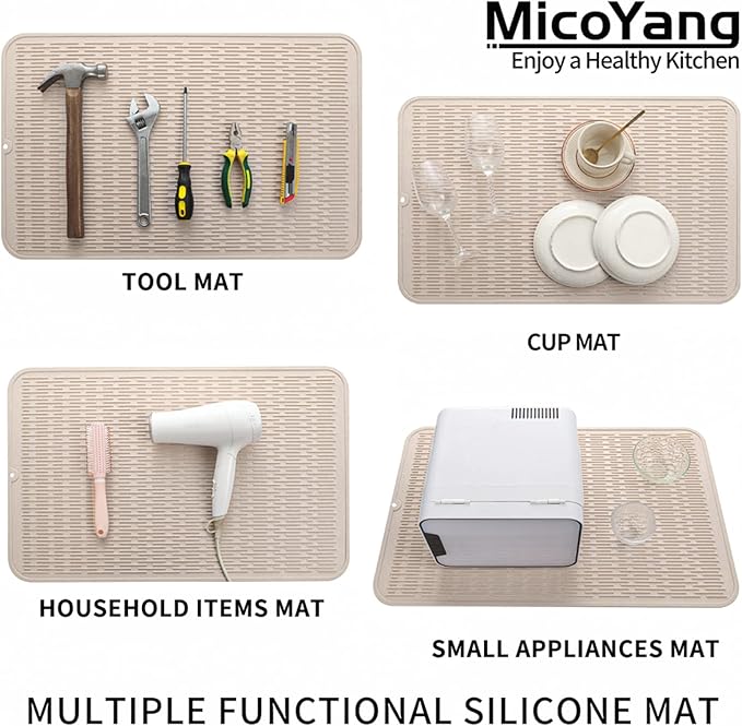 MicoYang Silicone Dish Drying Mat - Image 4
