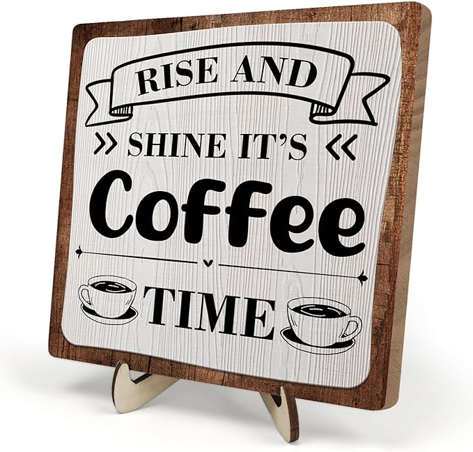 Coffee Bar Sign Plaque, Coffee Signs by DMADNF
