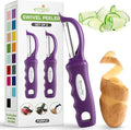 Spring Chef Professional Purple Swivel Potato Peelers by SpringChef