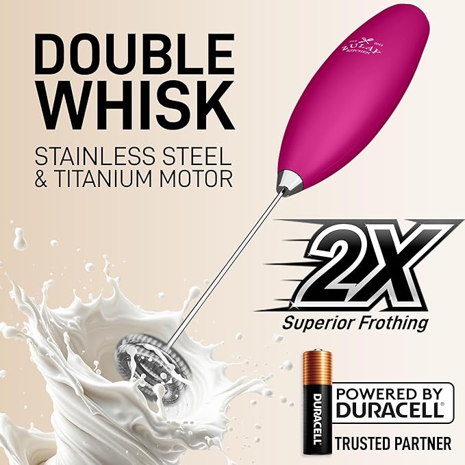 Zulay Kitchen Whisk Milk Frother - Image 4