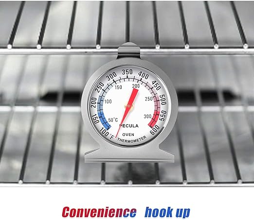 Oven Thermometer 50-300°C/100-600°F, Oven Grill Fry Chef Smoker Thermometer - Image 4
