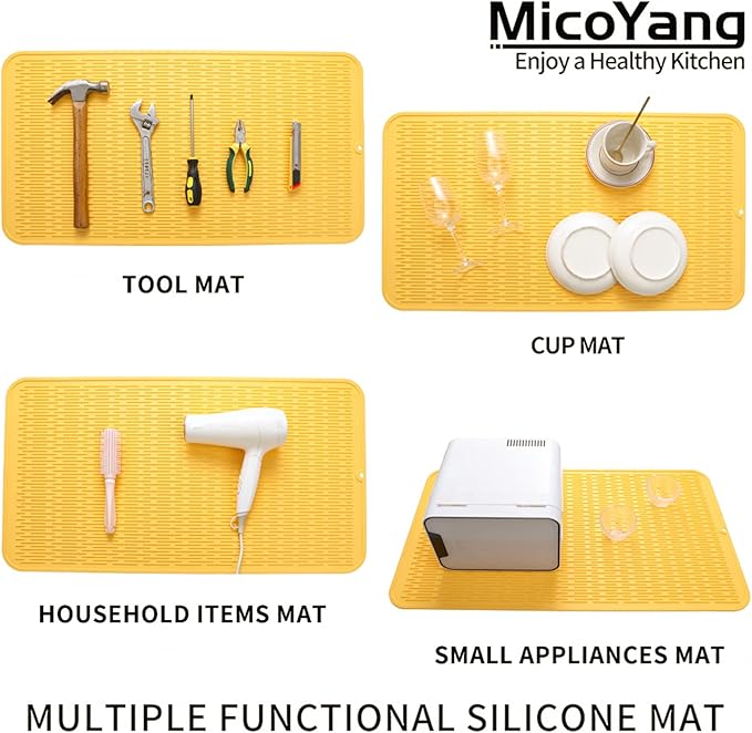 MicoYang Silicone Dish Drying Mat - Image 3