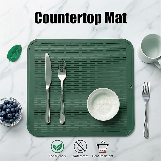 MicoYang Silicone Dish Drying Mat - Image 3