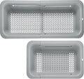LASSHSWA Collapsible Colander for Kitchen, Over the Sink Strainer Basket for by LASSHSWA