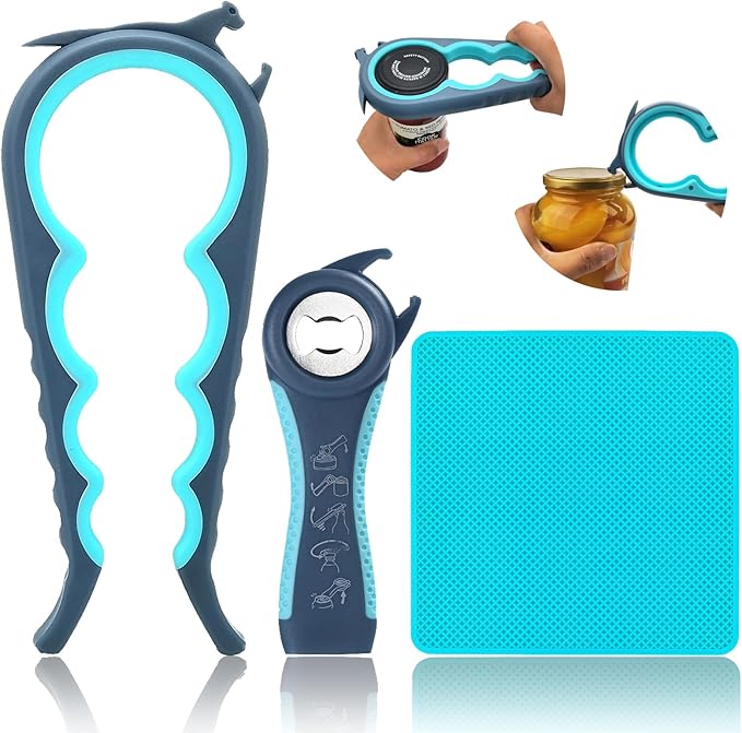 Latest Jar Opener and 5 in 1 Bottle Opener by Otstar