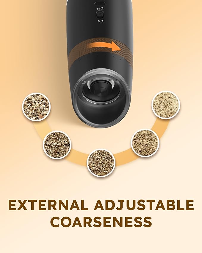 Sangcon Gravity Electric Salt and Pepper Grinder Set RECHARGEABLE, Automatic - Image 4