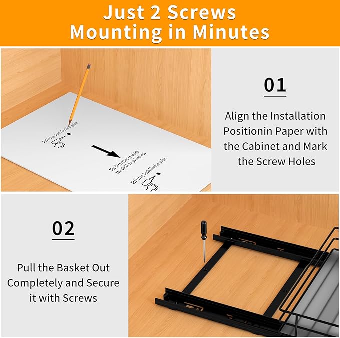BOIVSHI Pull Out Spice Rack Organizer - Image 6