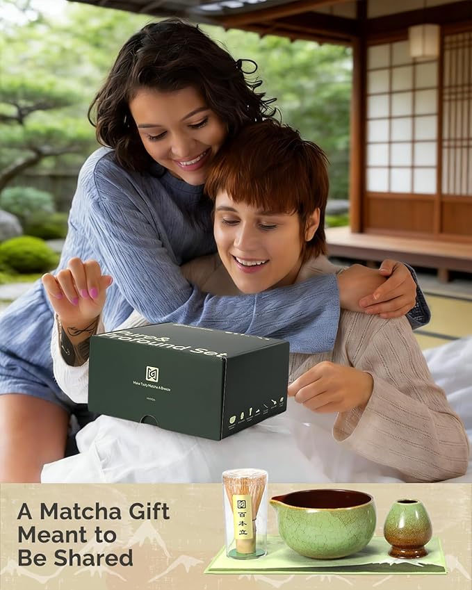 Maestri House Matcha Whisk Set, 7-Pc Complete Matcha Kit - Image 7