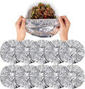 Ouliget Repeatable Film Insulation Cover, Aluminium Foil Elastic Food Bowl by OULIGET
