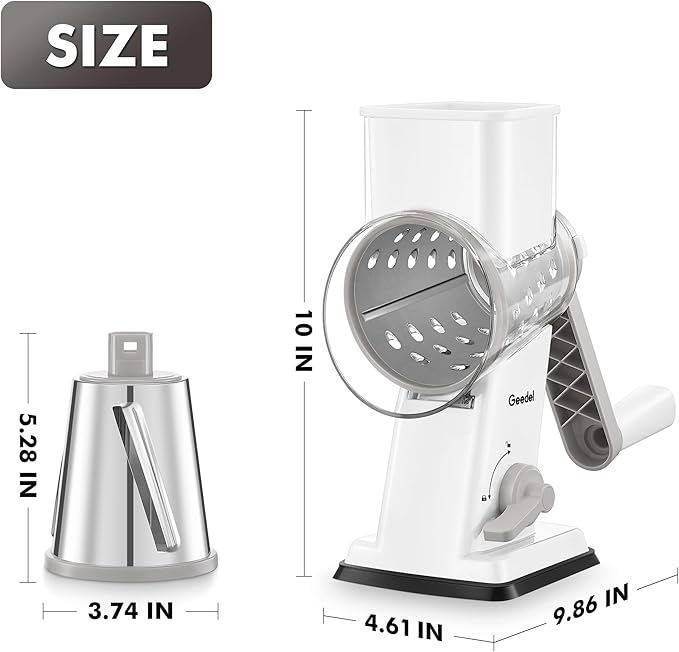 Geedel Rotary Cheese Grater - Image 9