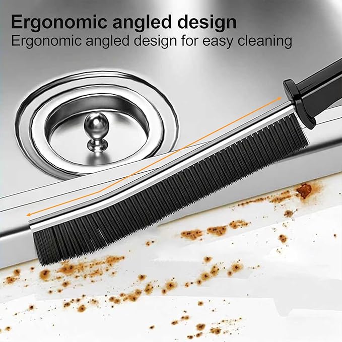 Crevice Cleaning Brush Set, Kitchen Sink Dead Corner, Window Gap, Floor Brush - Image 3