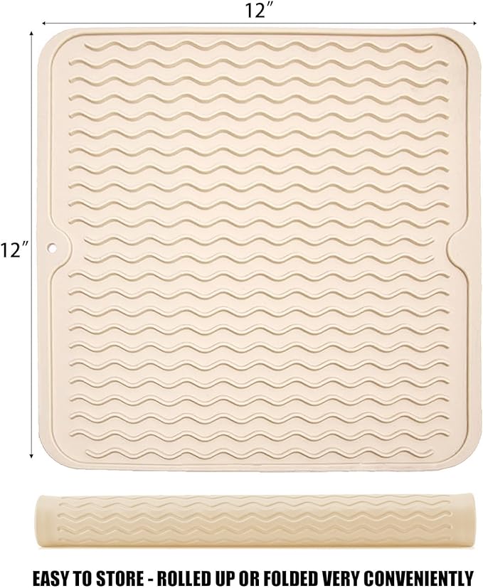 Silicone Dish Drying Mat for Multiple Usage, Easy clean, Eco-friendly, - Image 2