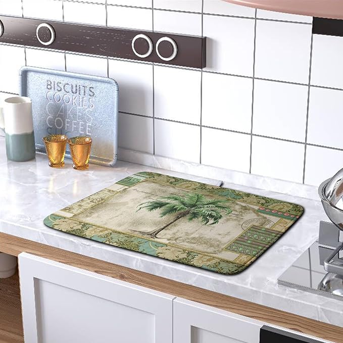 Palm Tree Kitchen Dish Drying Mat - Image 5
