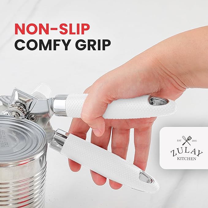 Zulay Kitchen Heavy Duty Stainless Steel Can Opener Manual - Image 5
