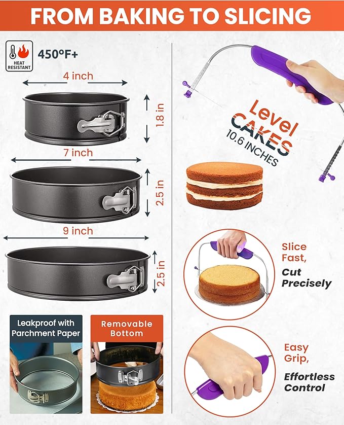 RFAQK 700PCs Cake Decorating Kit - Image 2