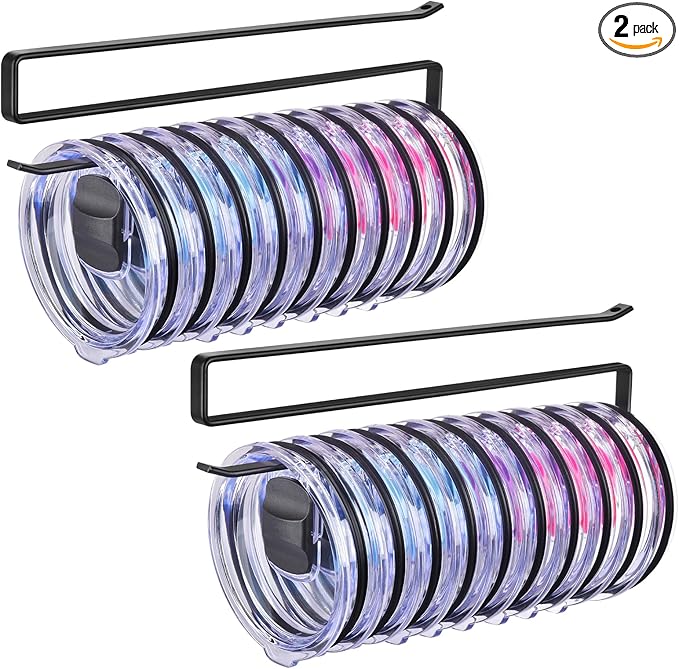 LWGFIO 2Pack Tumbler Lid Organizer, Kitchen Space-Saving Cup Holder, Organizers by Unknown