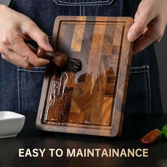 THETCHRY Walnut Wood Cutting Board - Image 8